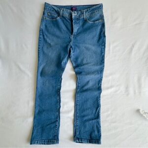 NYDJ Straight Leg Blue Jeans